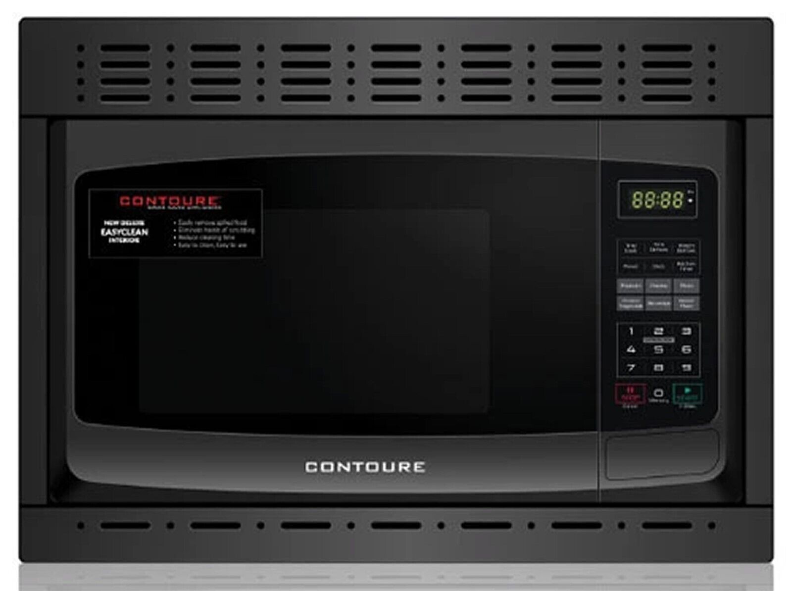 Contoure RV980B & RV-TRIM8B Microwave & Trim 1 cu. ft. 900 Replaces High Pointe