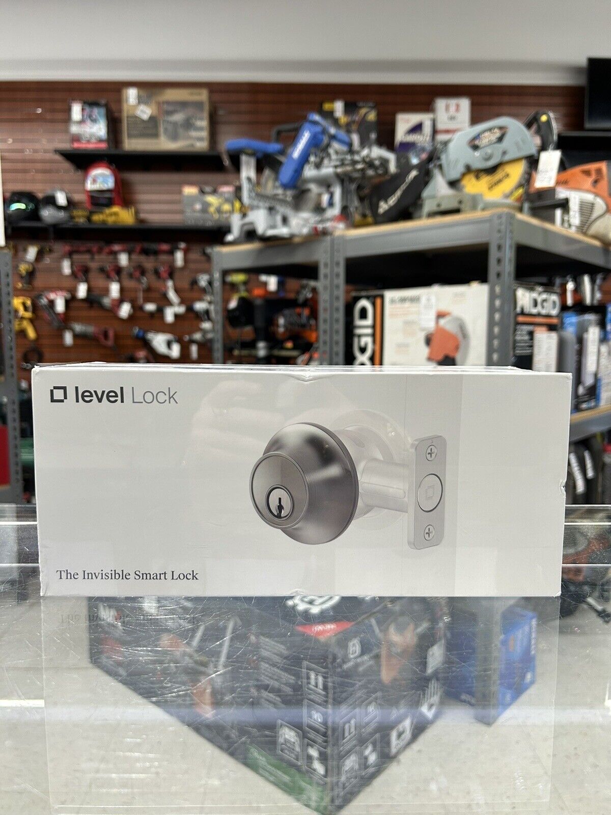 Level Lock Keyed Entry Smart Door Lock - Satin Nickel