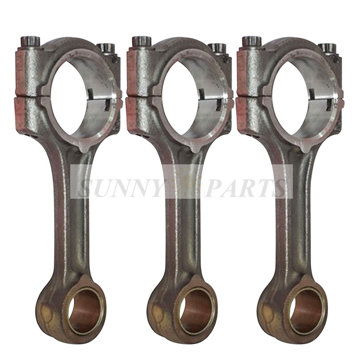 3 x Connecting Rods fits for Kubota D640 Engine