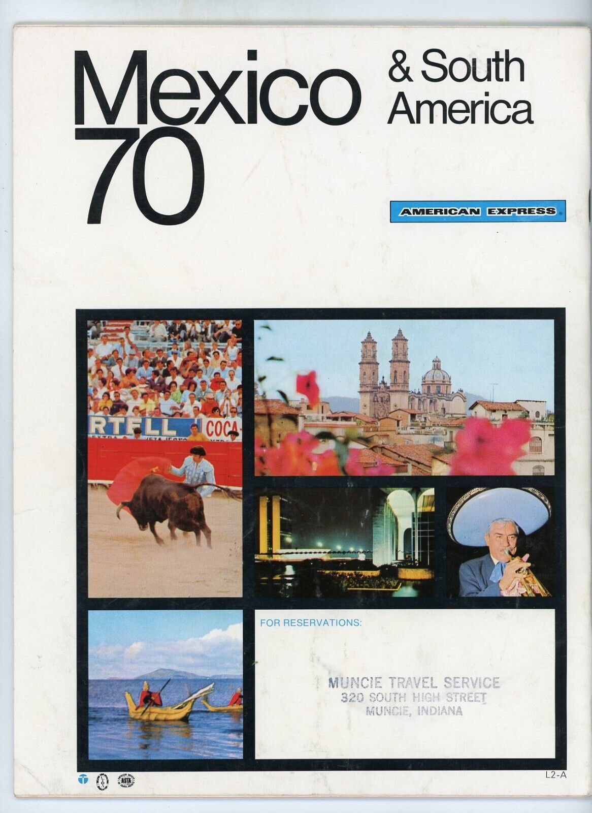 1970 Mexico & South America American Express Pan Am Magazine Tourism Travel