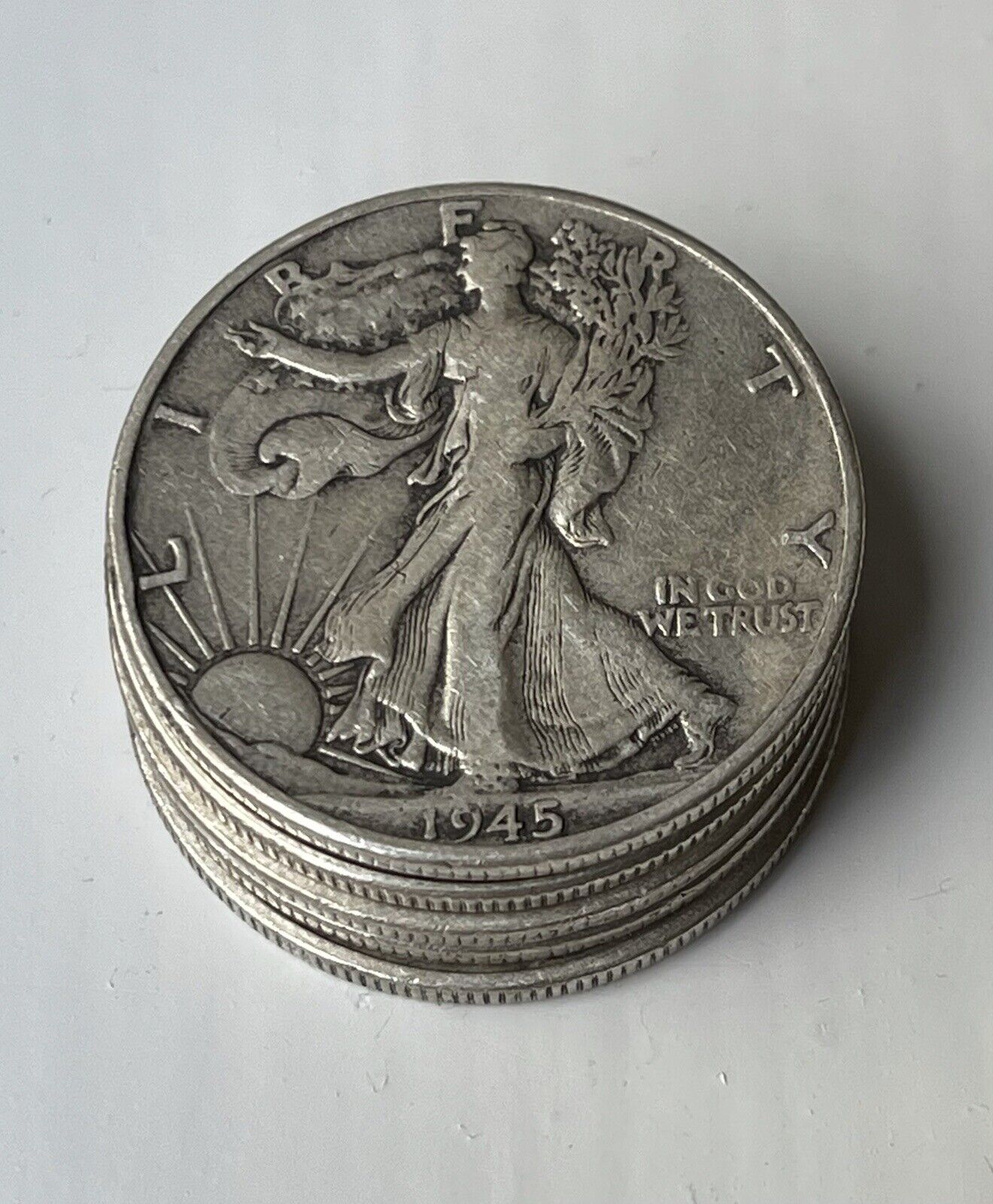 [Lot of 5] Walking Liberty Half Dollar - 90% Silver - Choose How Many Lots of 5!