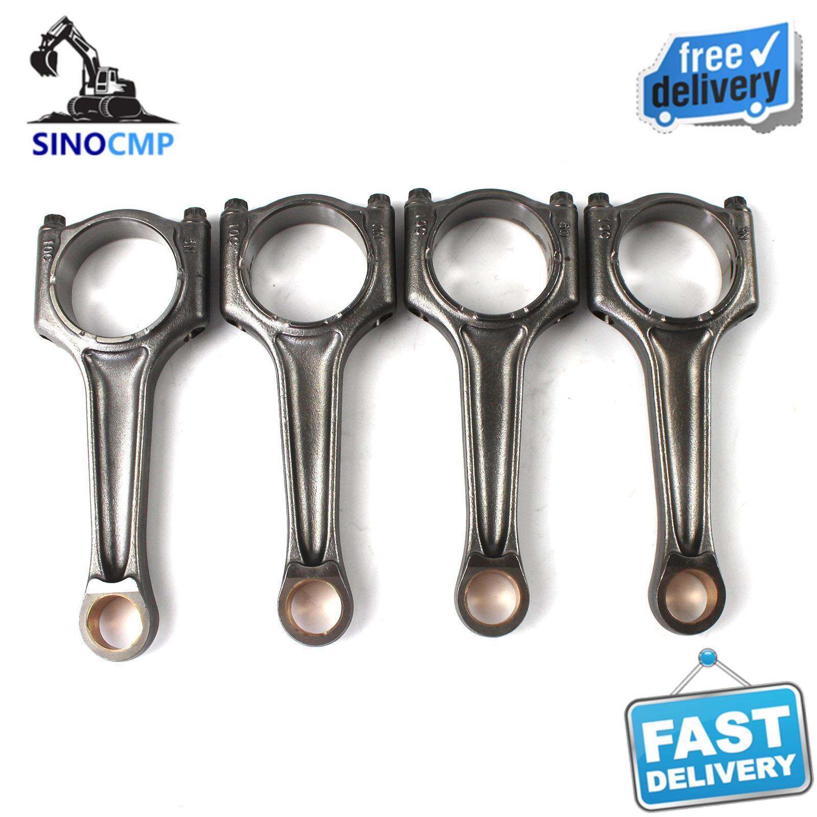 4PCS Connect Rod Kit 11248623418 Fit For BMW B46 B48 X1 X2 X3 F20 F21 320i 2.0T
