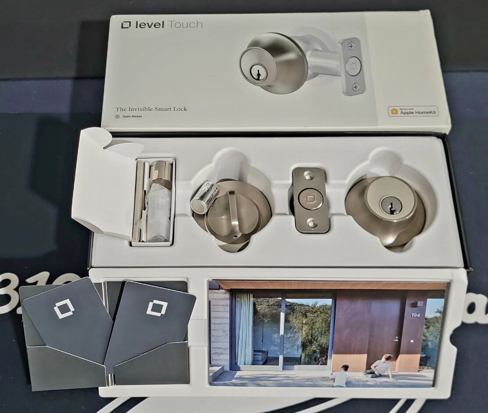 Level Lock Touch The Invisible Smart Lock Satin Nickel C-L12U