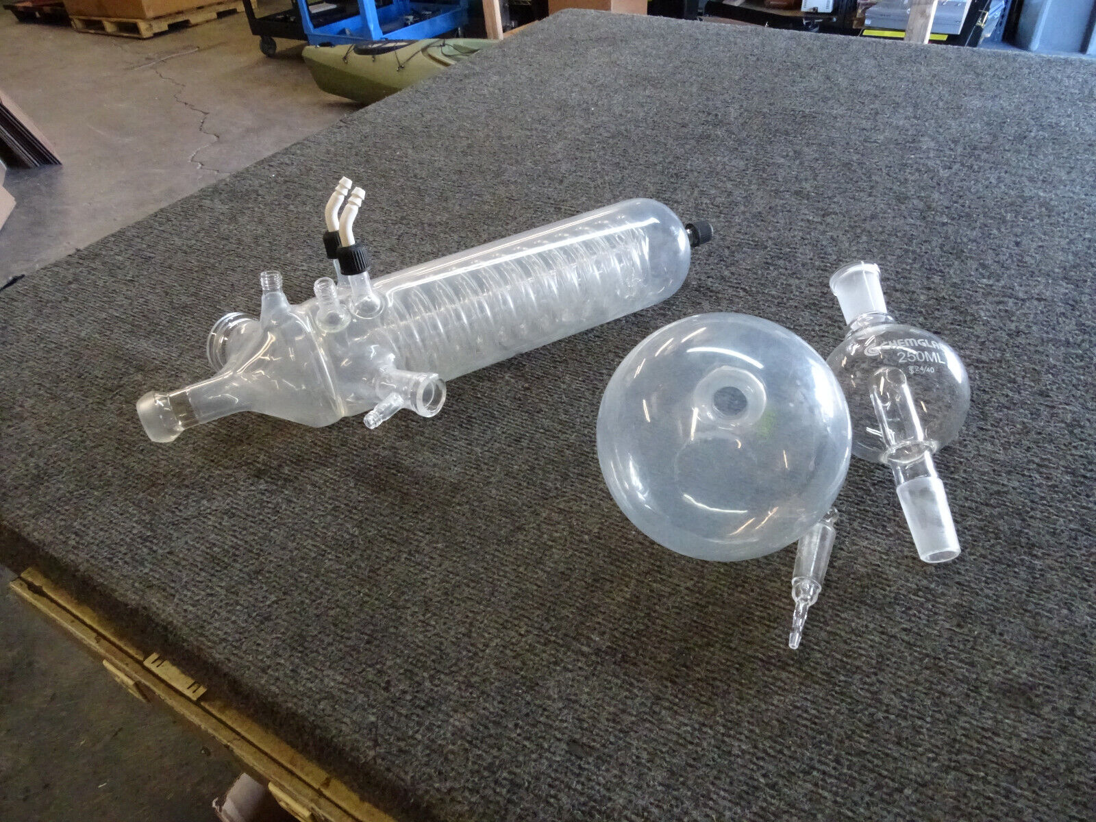 Buchi Rotovap Glassware Plastic+glas BROKEN