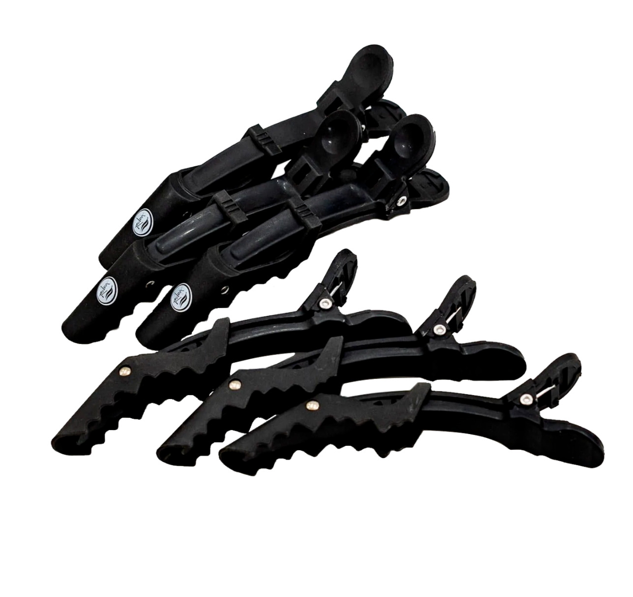 Rolda Alligator Hair Clips Barber Tools 6-pack