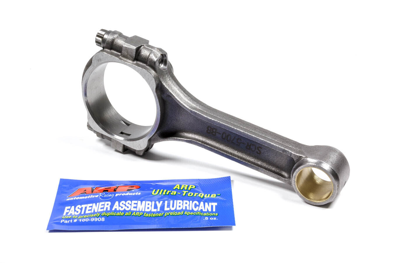 EAGLE SBC L/W 5140 Forged I-Beam Rod 5.700in P/N - SIR5700BB-1