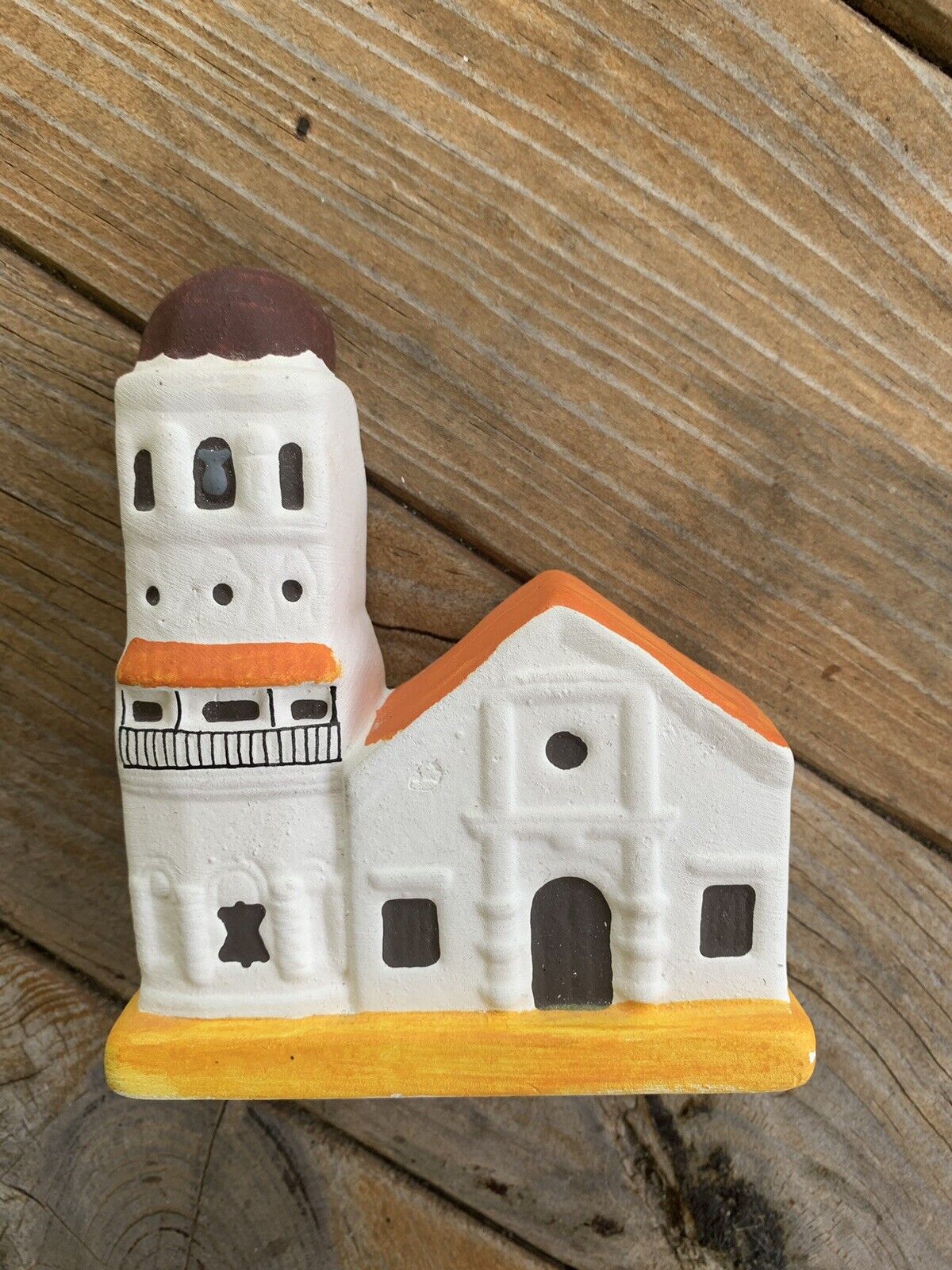 Santa Barbara Church, Mompox, Columbia Church Building Facade Clay Ceramic