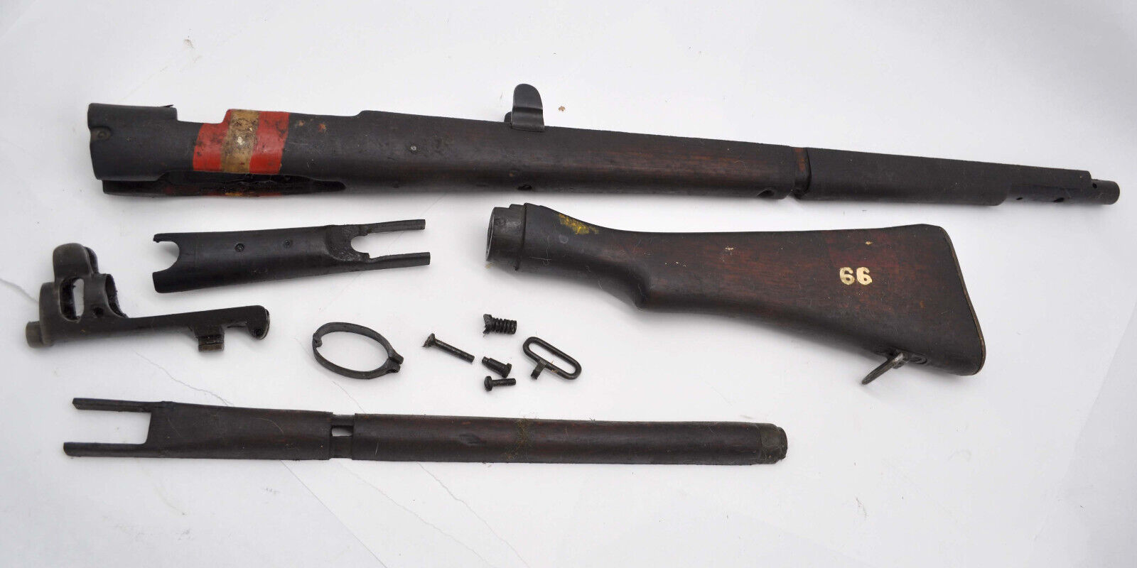 British Lee Enfield No 1 Mk 3 mark III SMLE Stock set W/ Hardware no. 1