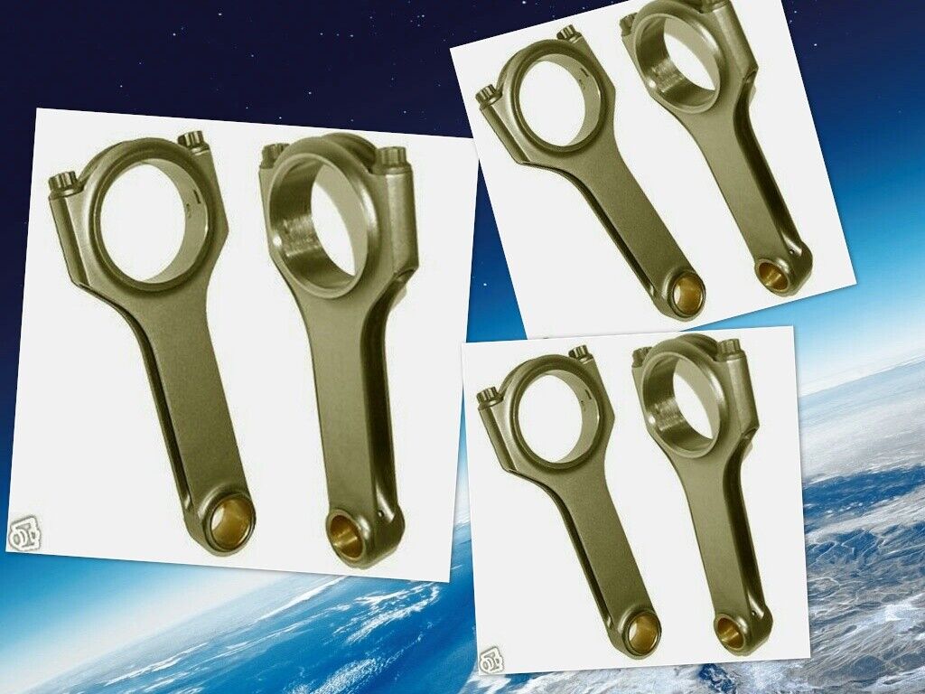 H.P FORDGED H BEAM RODS FOR HONDA/ACURA J30A 3.0L V6 J30A1/J30A4/J30A5 6.378