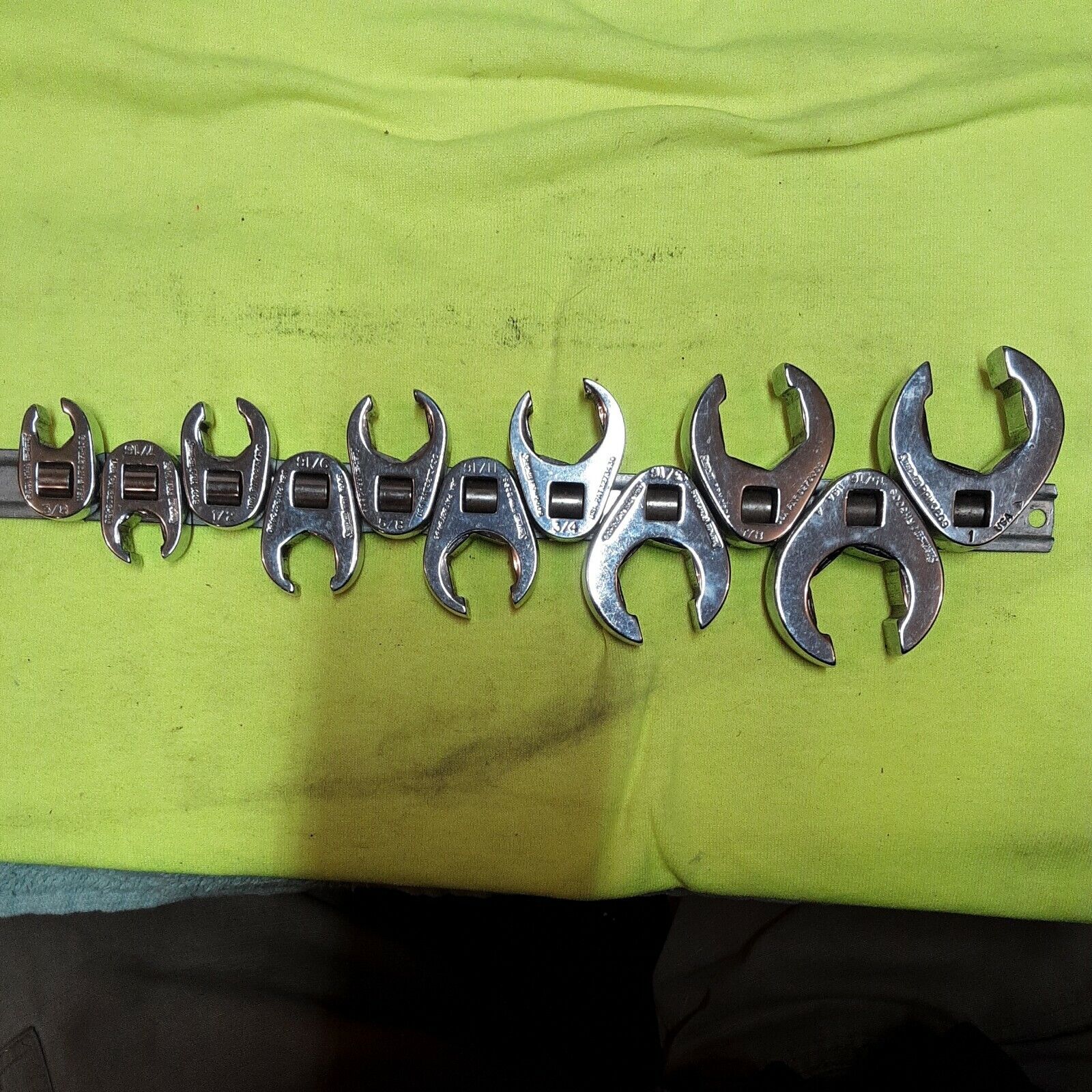 Snap On Flank Drive Flare  Nut CrowFoot Wrenches 6pt.