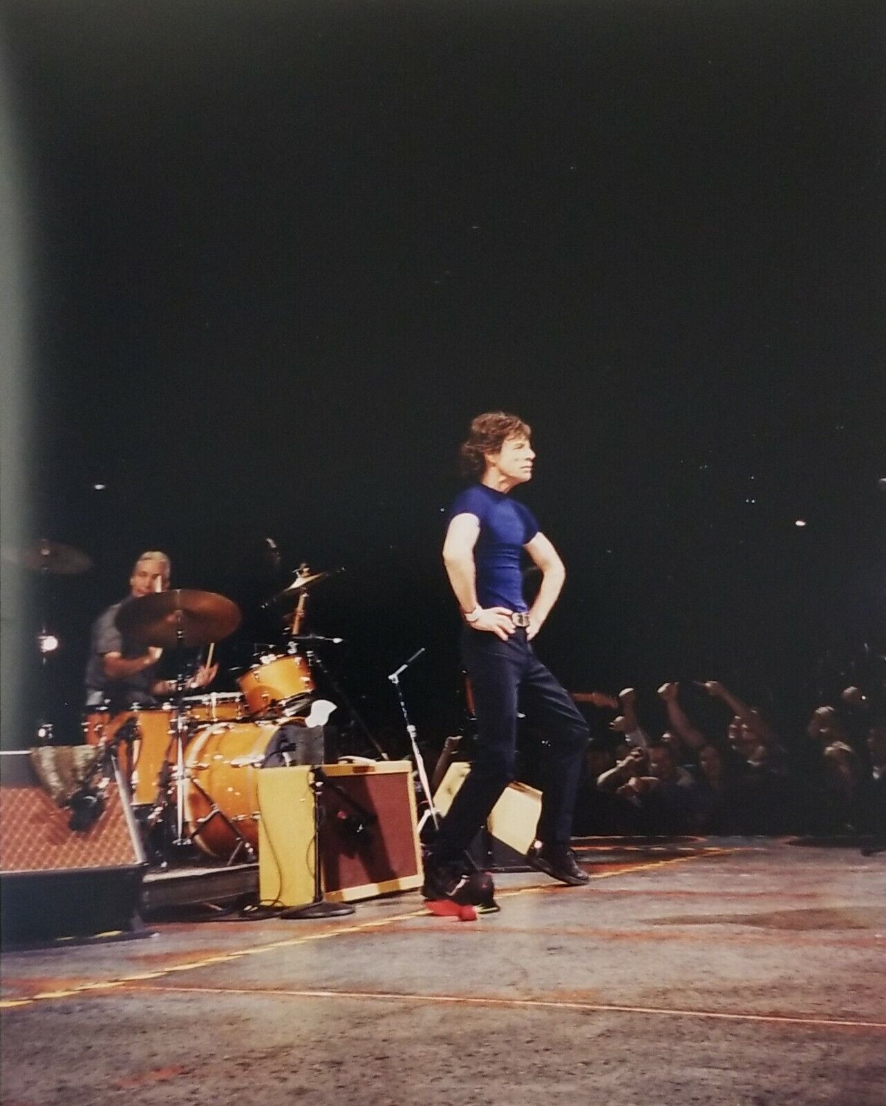Mick Jagger Live Concert Photo 8x10 Kodak Independent Photography Rolling Stones