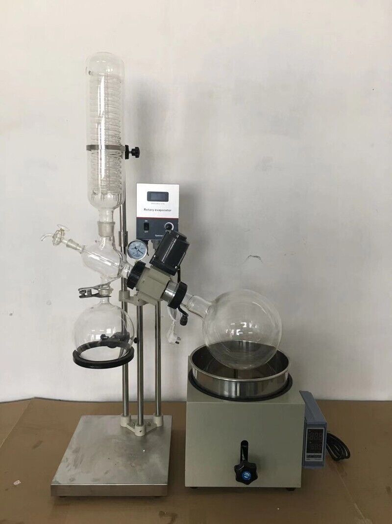 5L Rotary Evaporator Lab Evaporator Rotary Vacuum 0-90 R/min Evaporator for Evap