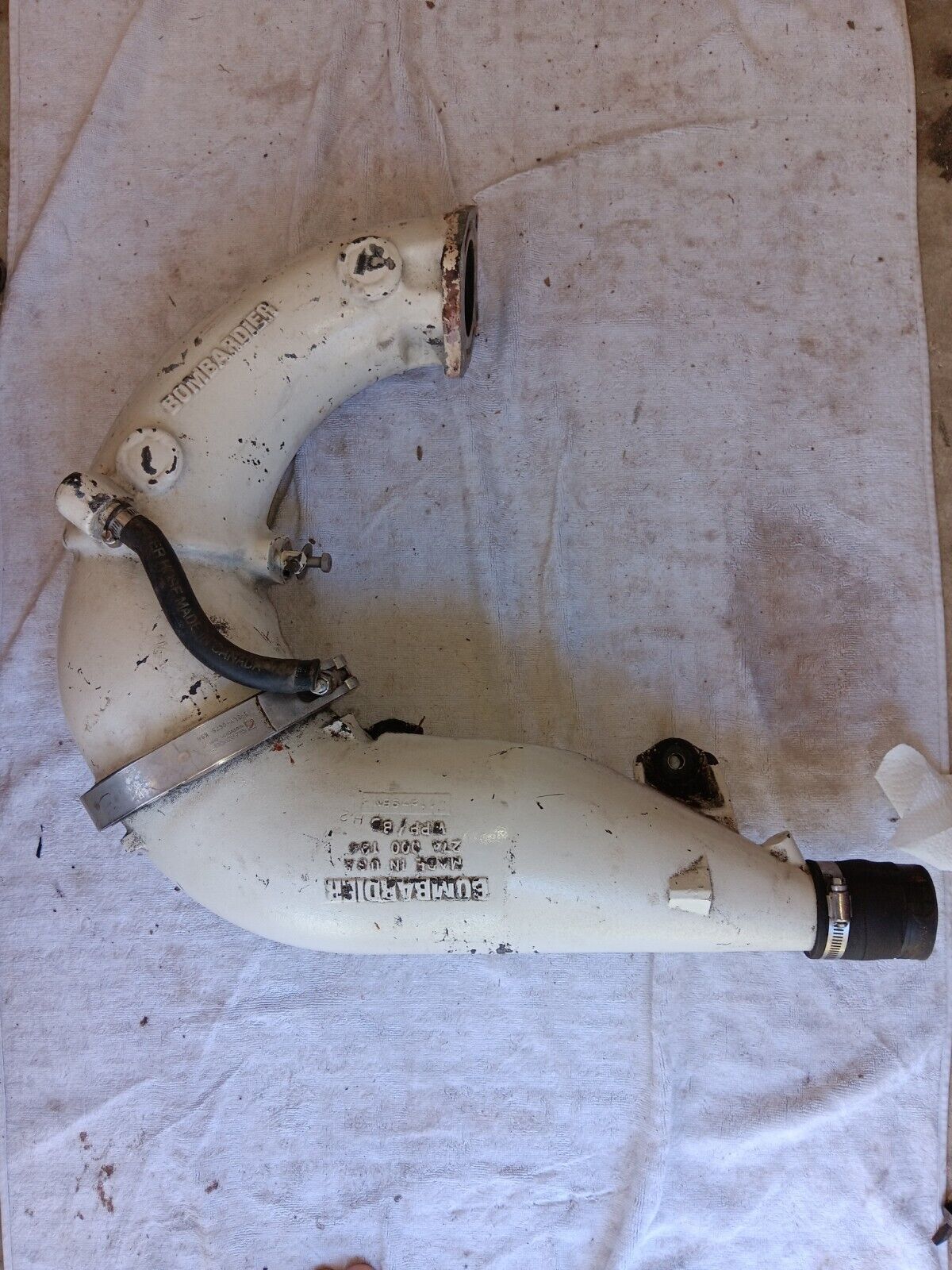 Seadoo 787 800 Exhaust Pipe Expansion Chamber