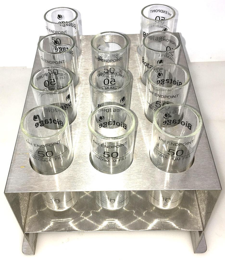 Biotage C128511 Evaporation Tube Set with Rack