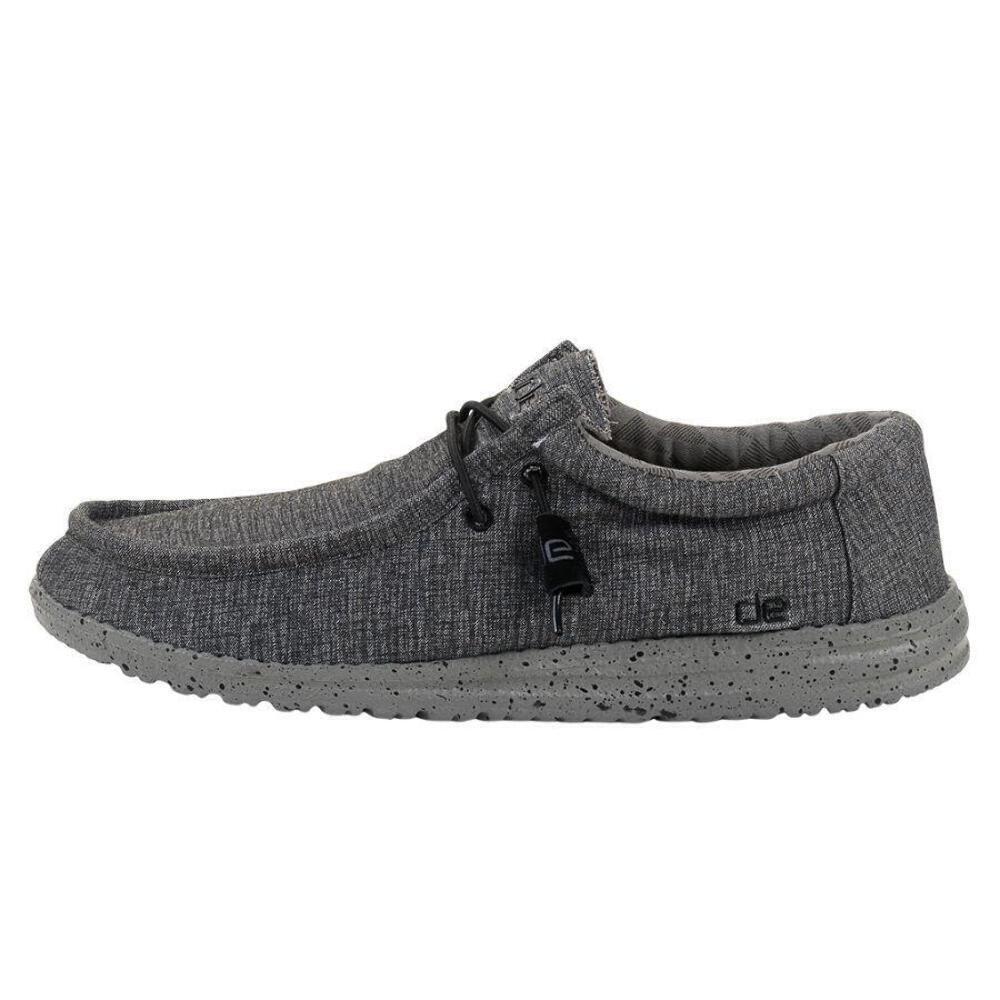 Hey Dude Men's Wally L Stretch | Men's Slip on Loafers | Men’s Shoes