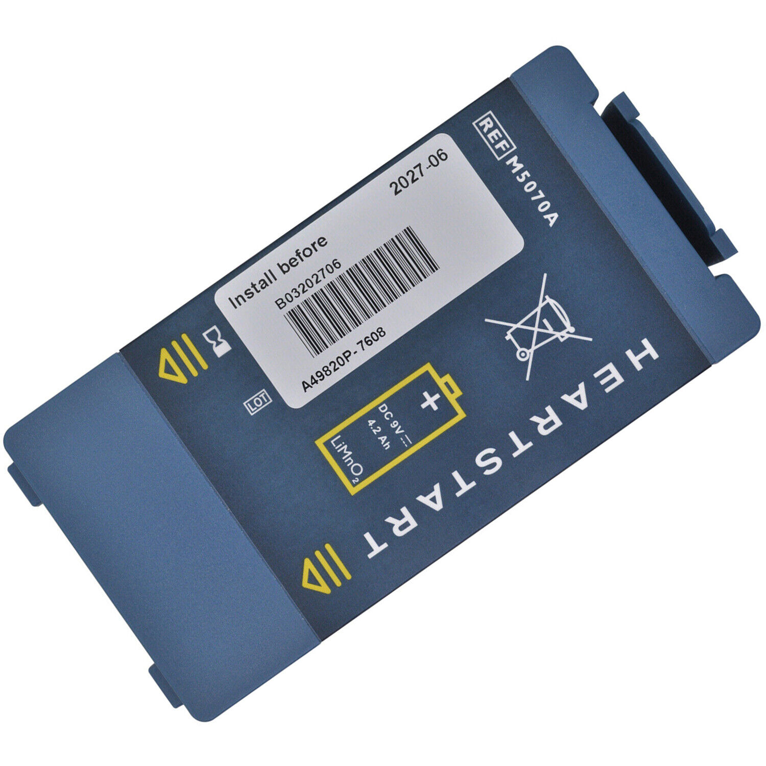M5070A Battery for Philips HeartStart Home OnSite AED FRx HS1 M5066A M5067A 2027