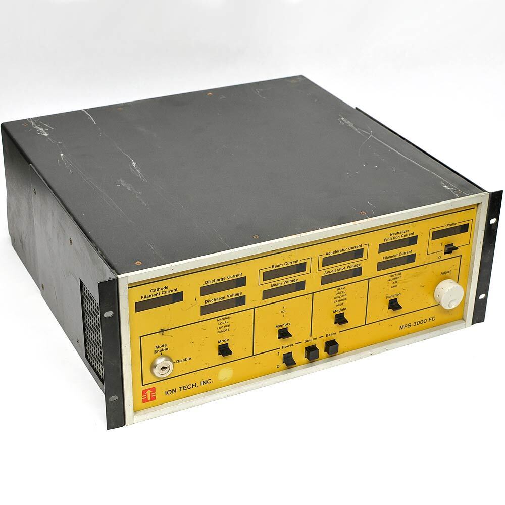 Ion Tech MPS-3000 FC Power Supply Controller AS-IS Powers On Broken Fuseholder
