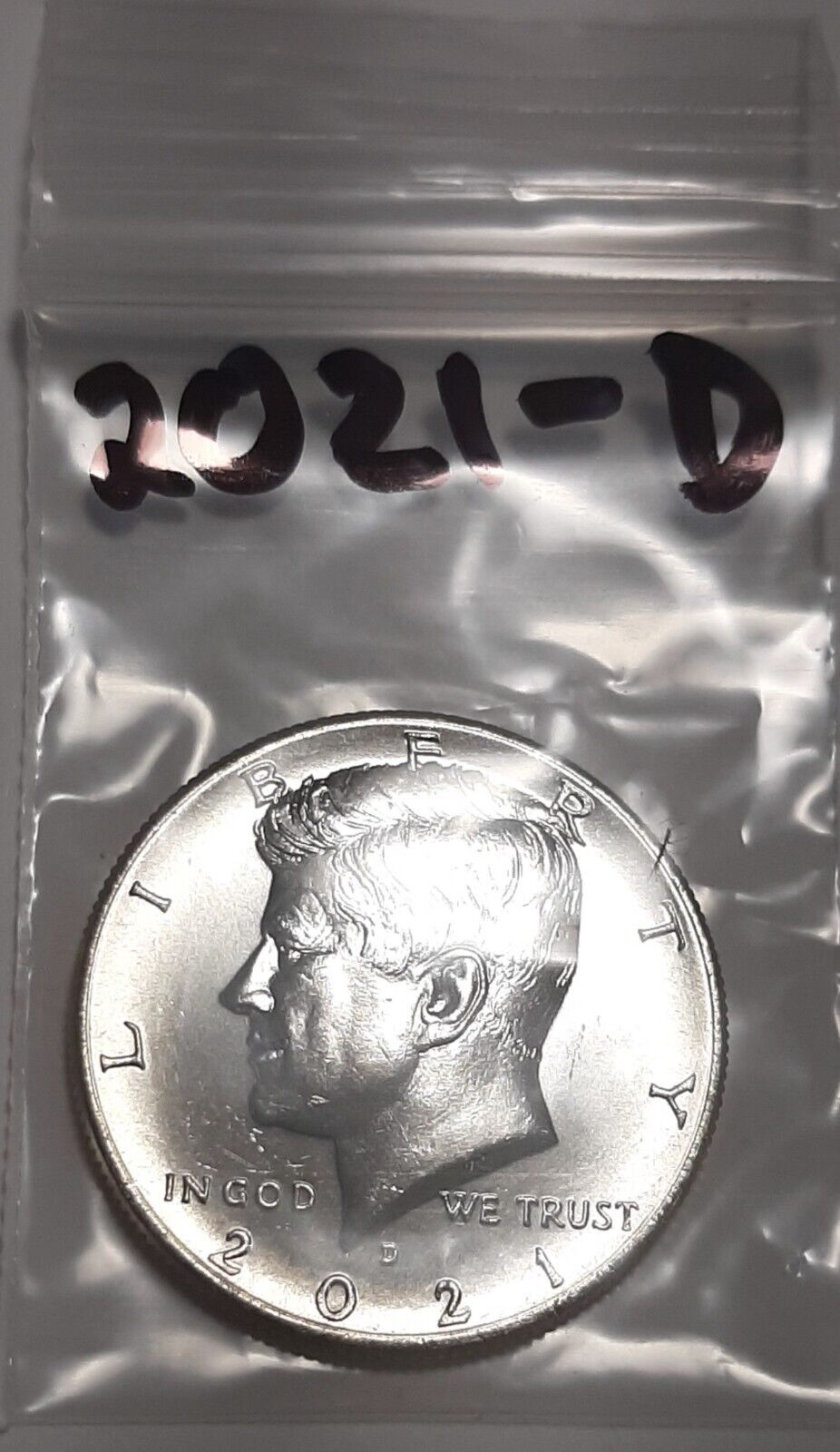 2021-D Kennedy Half Dollar-Brilliant!-*SPECIAL*.