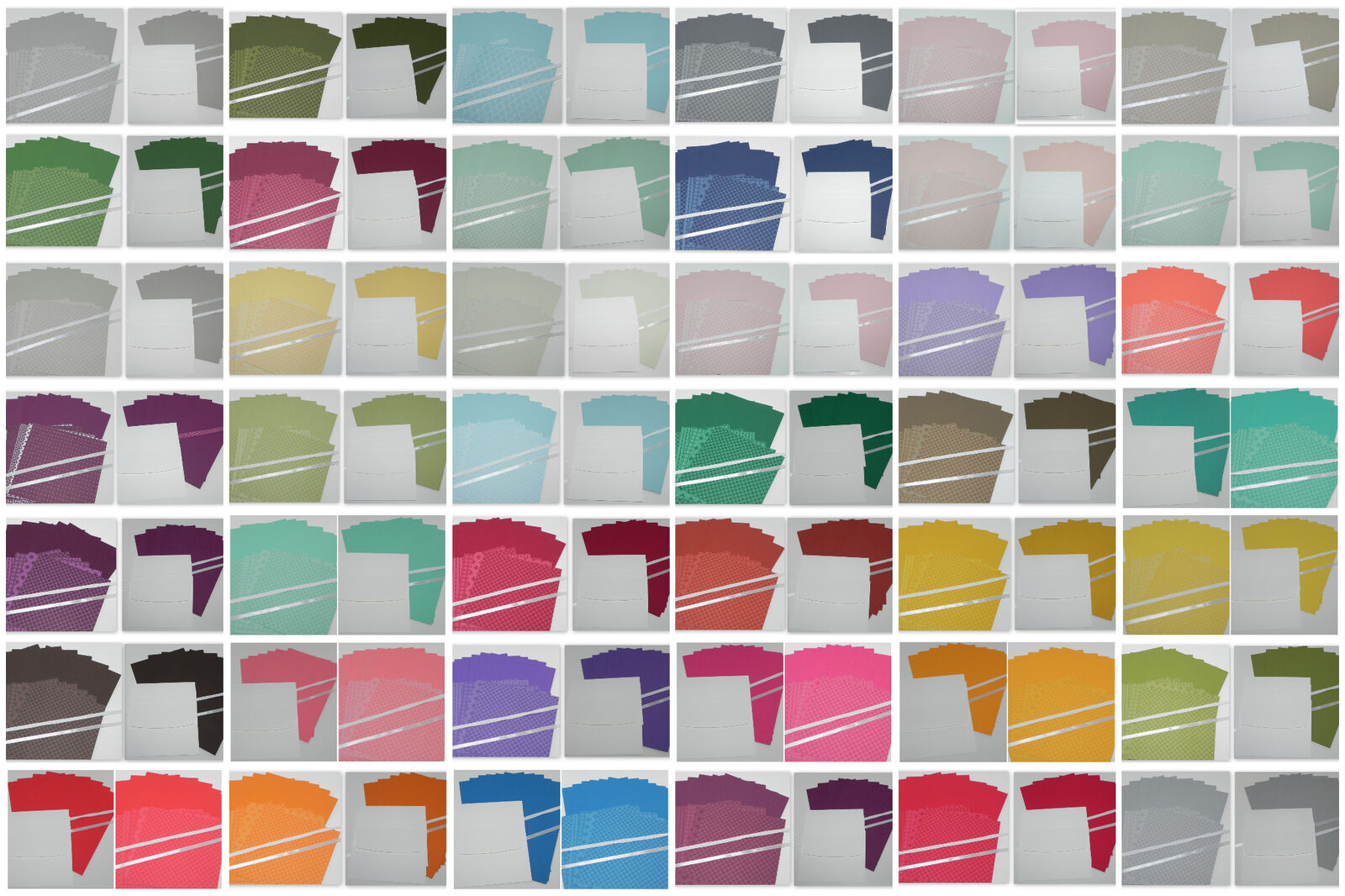 6X6 PATTERNS 2 SETS DOUBLESIDED DESIGNER PAPER A2 CARDSTOCK ENVELOPES STAMPIN UP