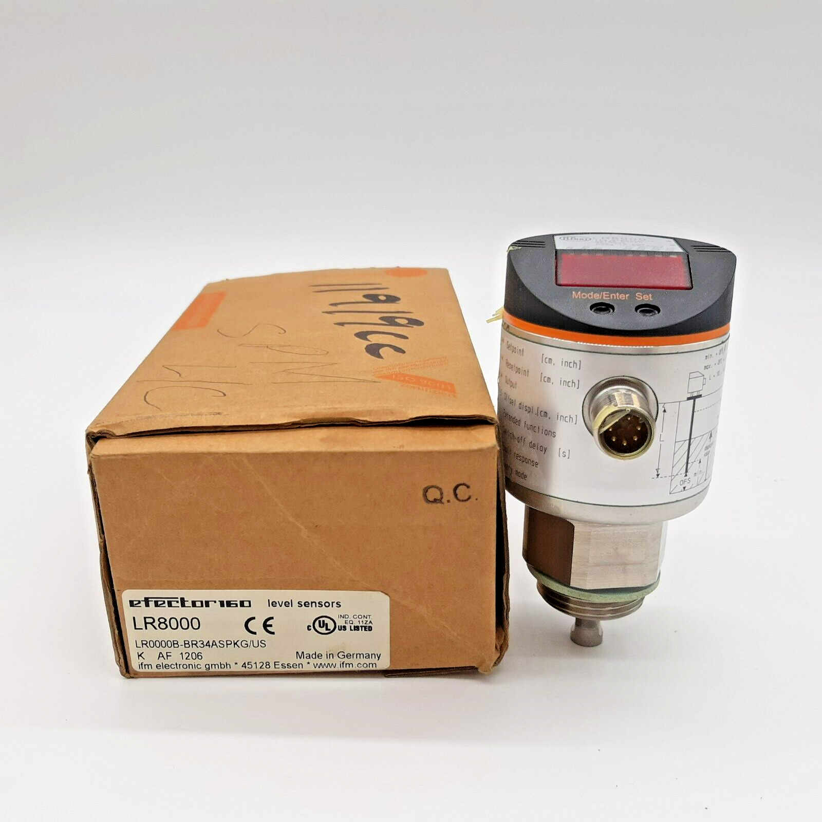 IFM LR8000 Continous Level Sensor