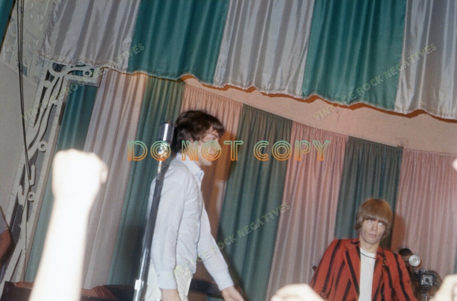 Rolling Stones AC '66 Brian Jones + Mick Jagger - FINE ART ARCHIVAL Photo 8.5x11