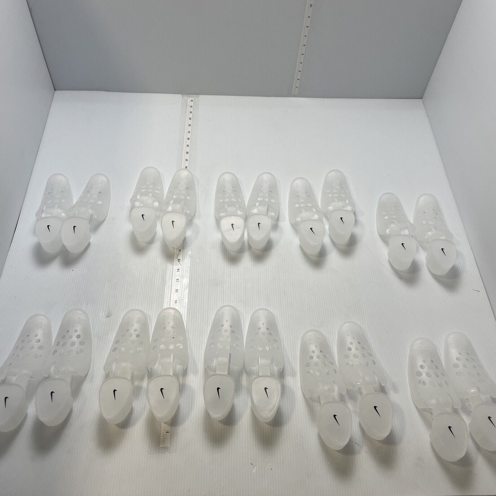 Nike  10 Pairs Plastic Shoe Forms For Men/Women  Adjustable Length And Shoe
