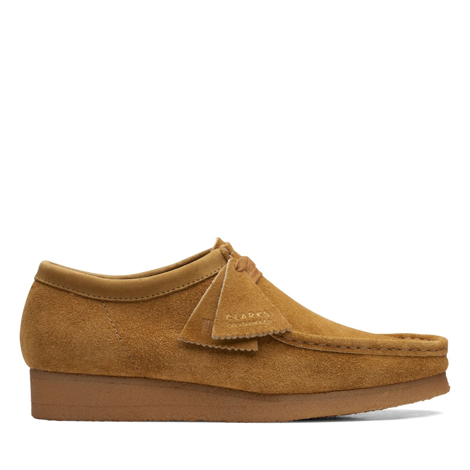 Clarks Originals Mens Wallabee Moccasin Brown Suede  Shoes