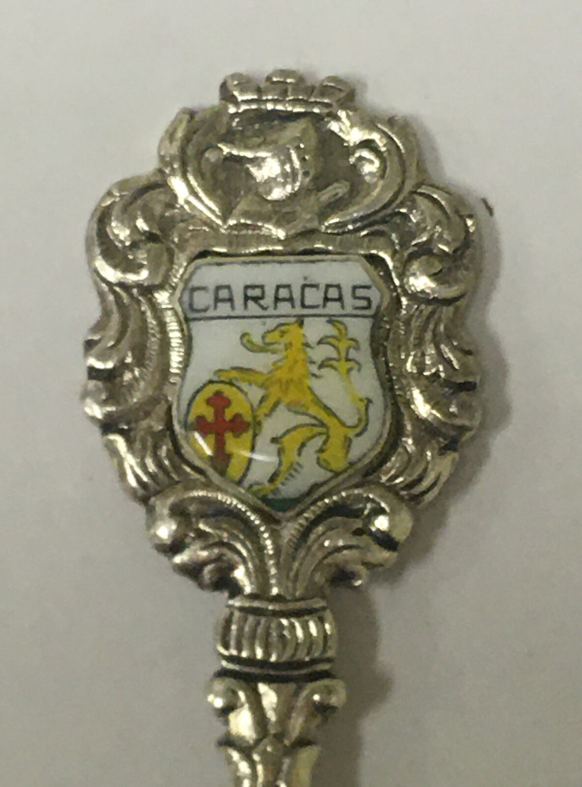 Vintage Souvenir Spoon Collectible Caracas Venezuela 4.5”