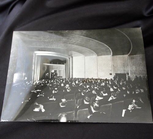 CGT French Line NORMANDIE Theater Press Photo Viollet