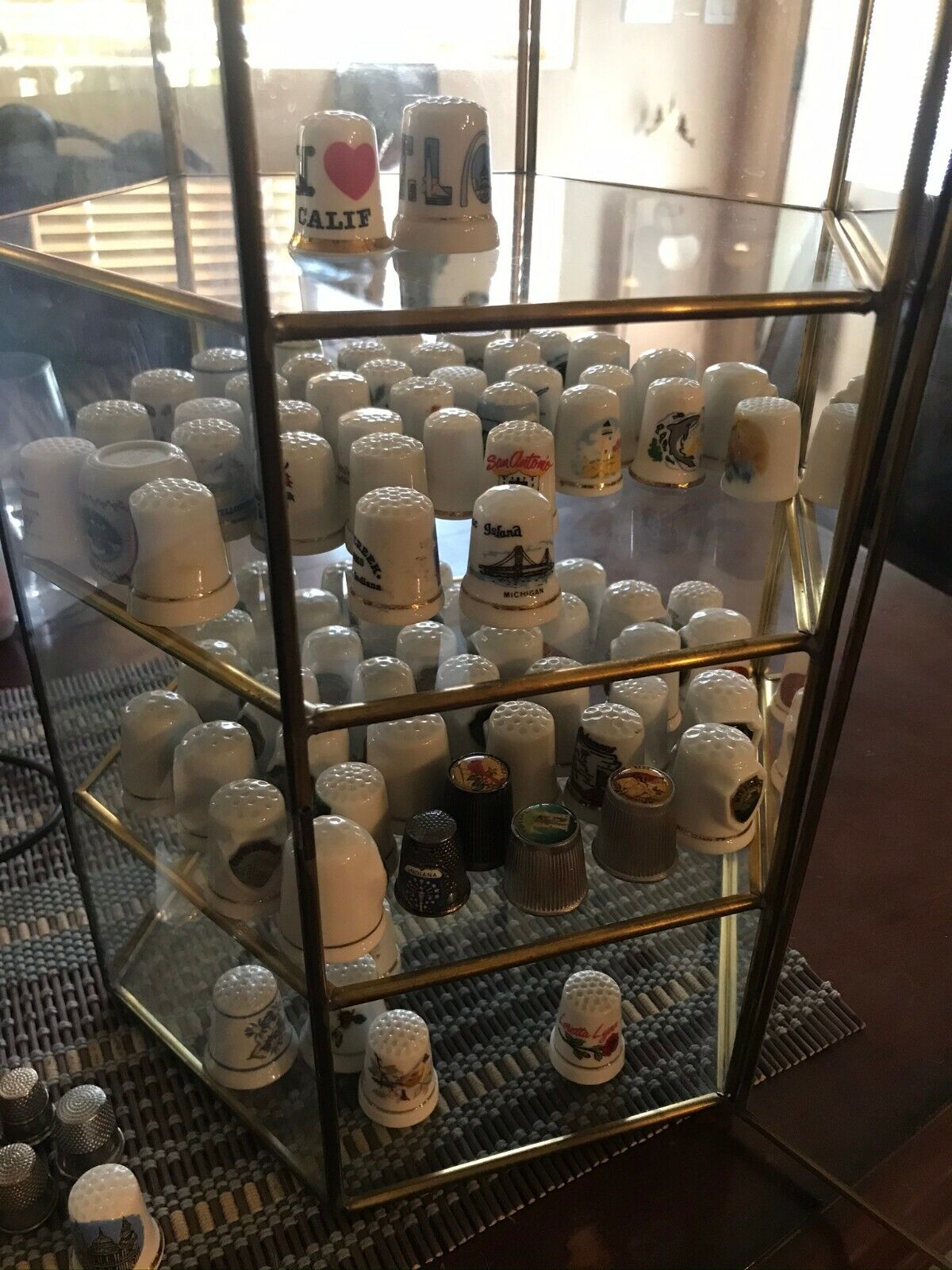 Thimbles ~  Variety ~ US States or Travel Locations on them ~ You Pick
