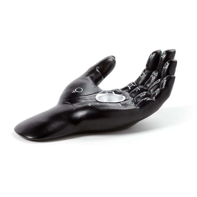 Mantric Hand/Tarot Hand Palm Incense Cone Burner Dish