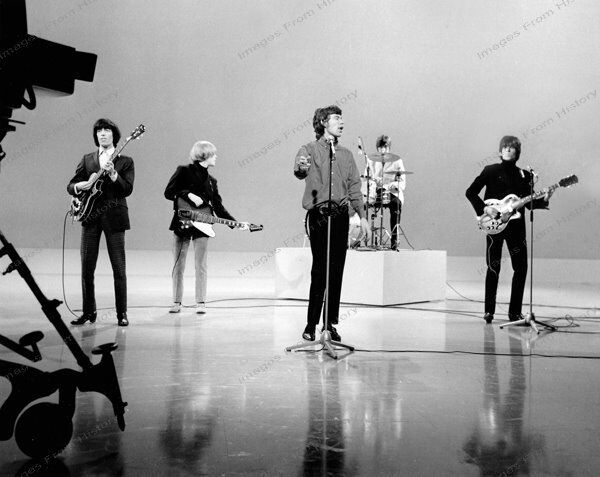 8x10 Print The Rolling Stones Performing 1960's #RS99