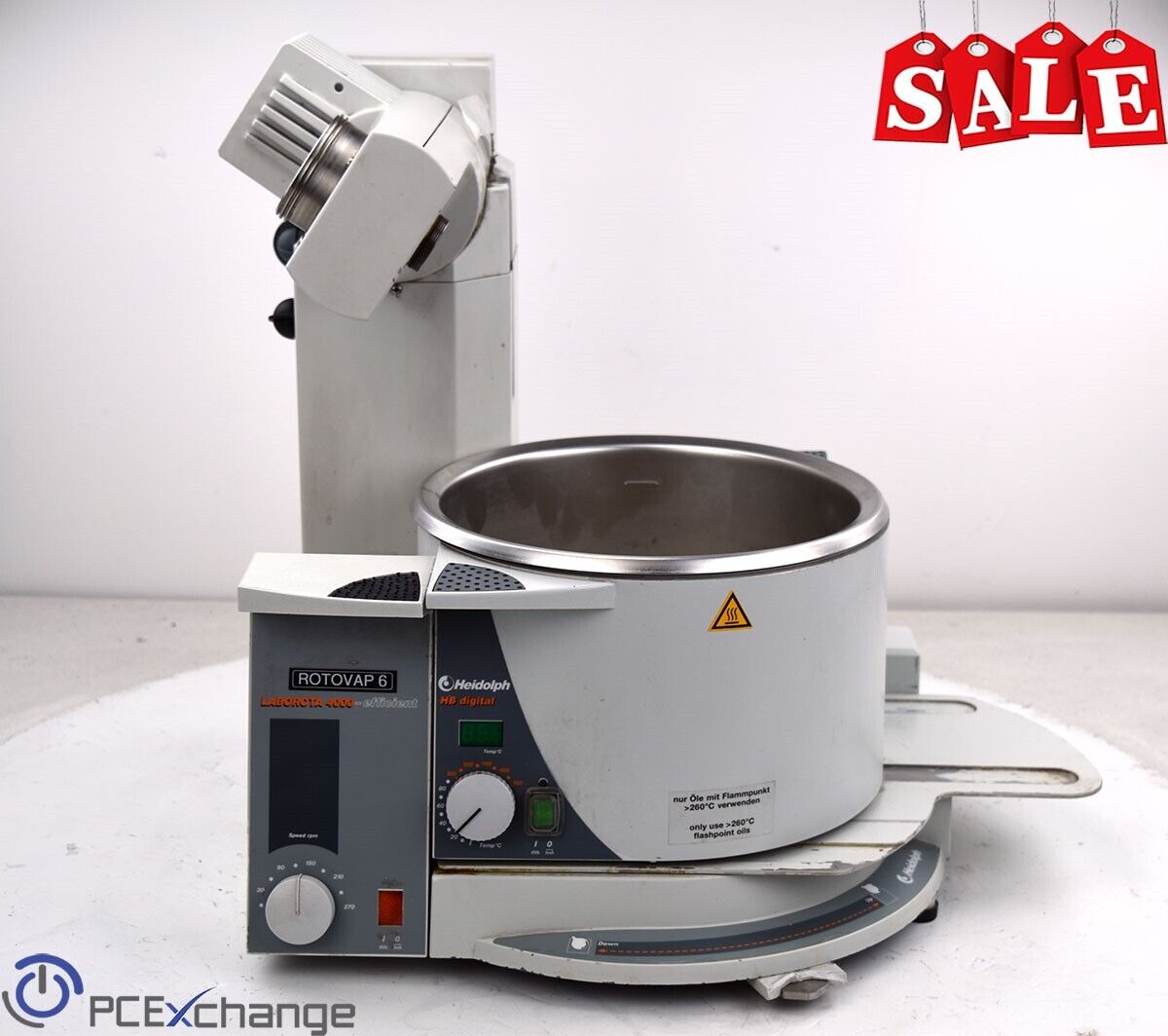 Heidolph Laborota 4000 Rotary Evaporator w/ HB Digital Water Bath