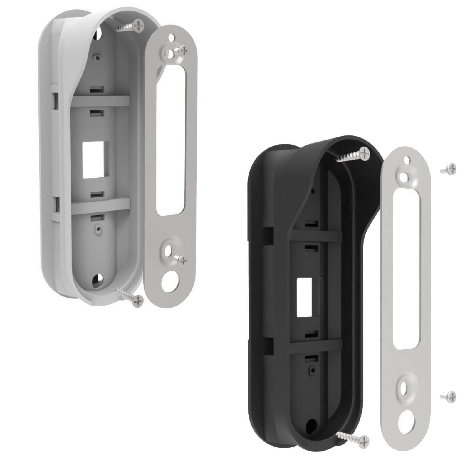 For Google Nest Camera Doorbell Adjustable Angle Mount Holder Wall Plate Bracket