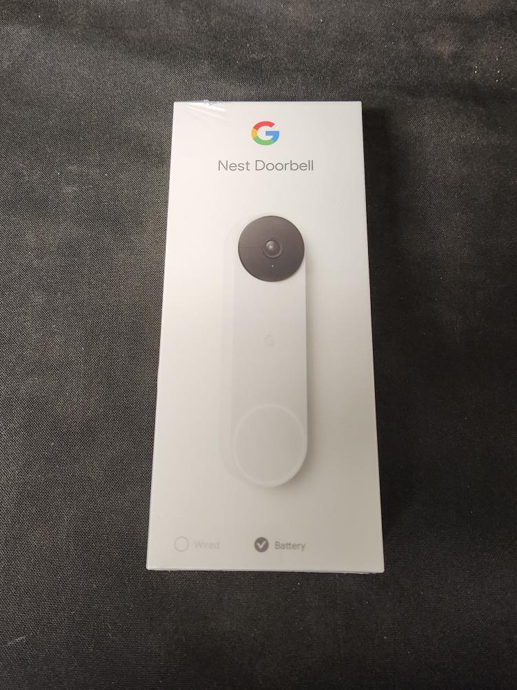 GOOGLE NEST DOORBELL (Battery) WHITE (DJ1016040)