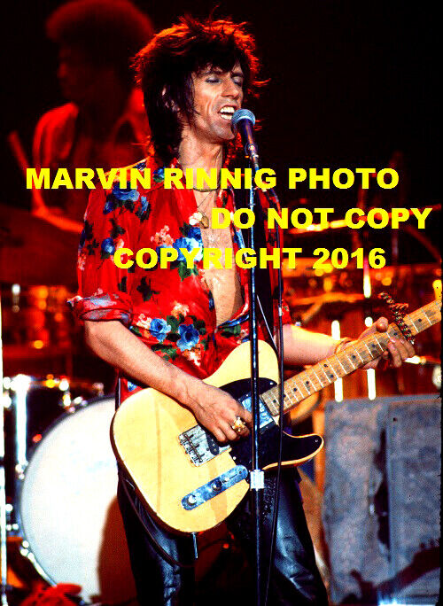 ROLLING STONES PHOTO - MICK JAGGER , KEITH RICHARDS 8x11
