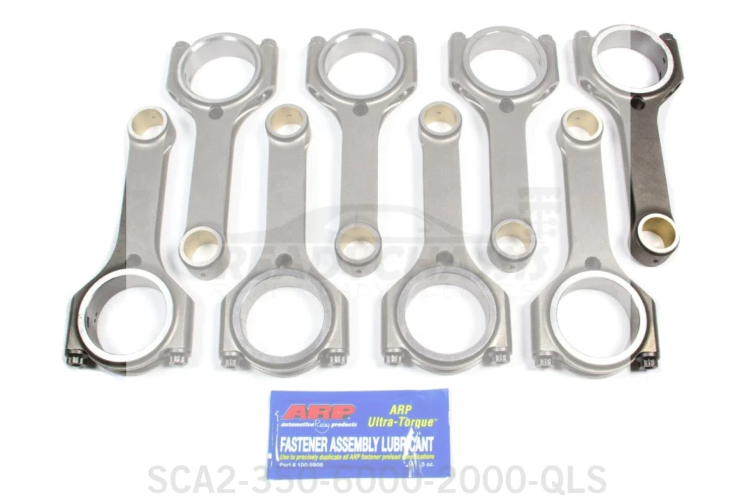 Fits Scat SBC Q-Lite Forged H-Beam Rods 6.000 2-350-6000-2000-QLS