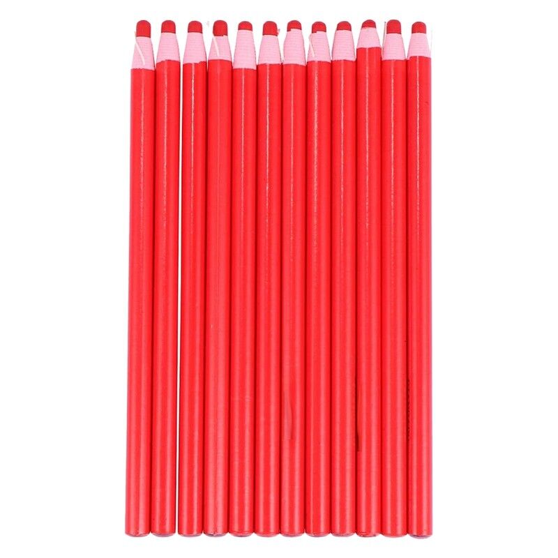 12 Pcs Suit Tailor Chalk Crayon Sewing Embroidery Pen Leather Fabric  Pen S7M6