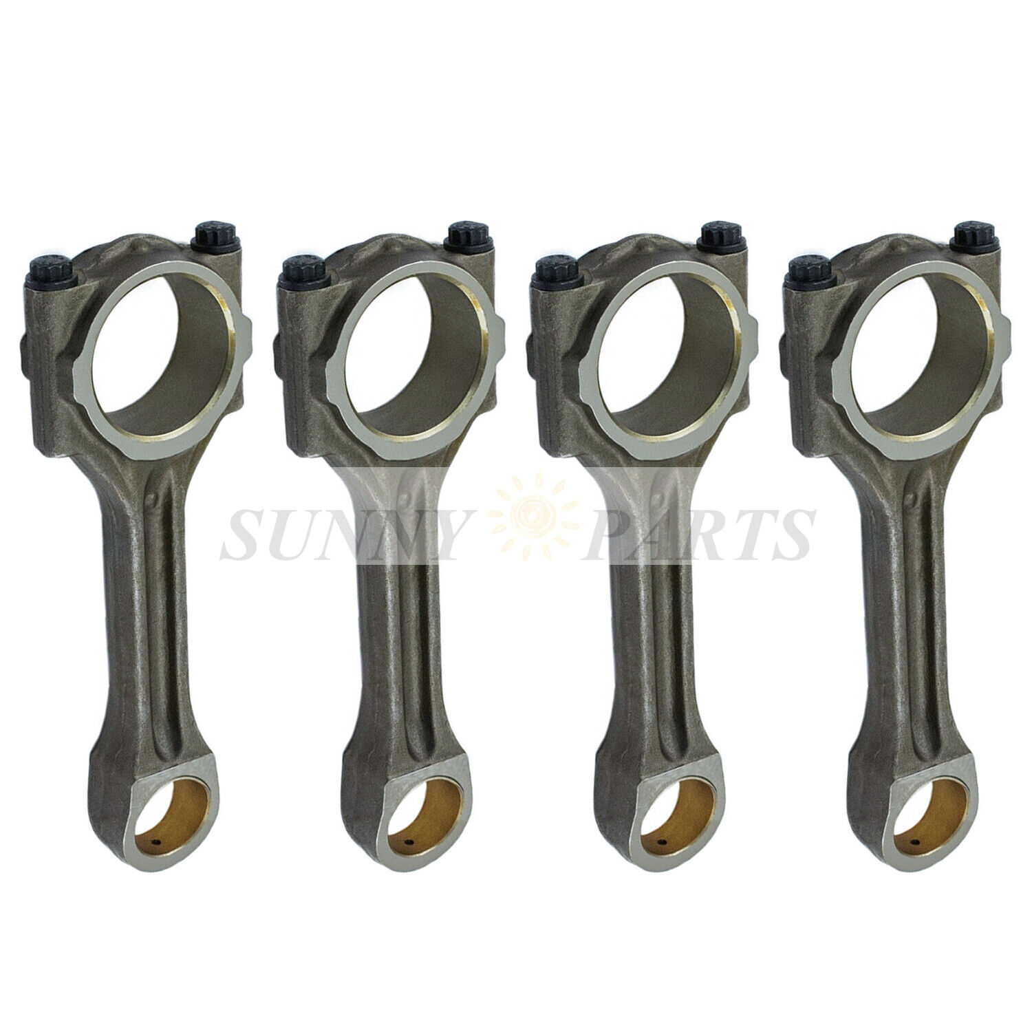 4 x Connecting Rod + Bearing Set fits for Perkins 404D Engine