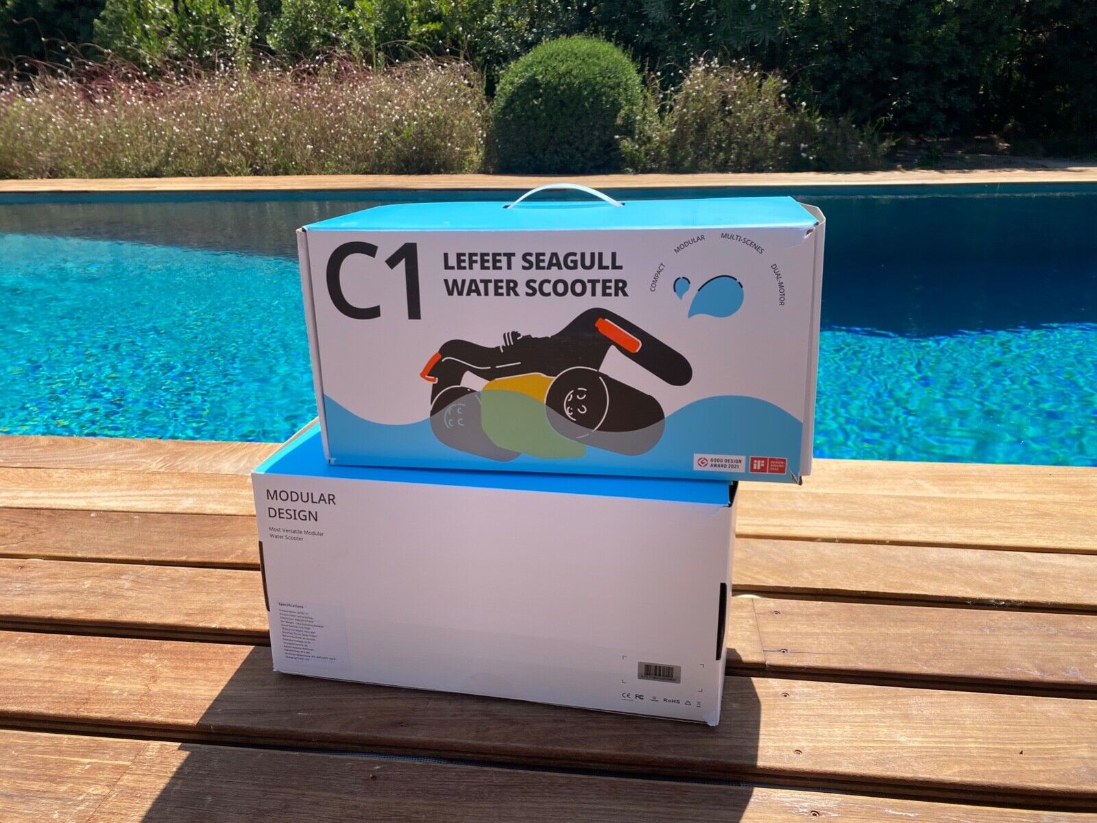 LEFEET SEAGULL C1 - Water Scooter (yellow)