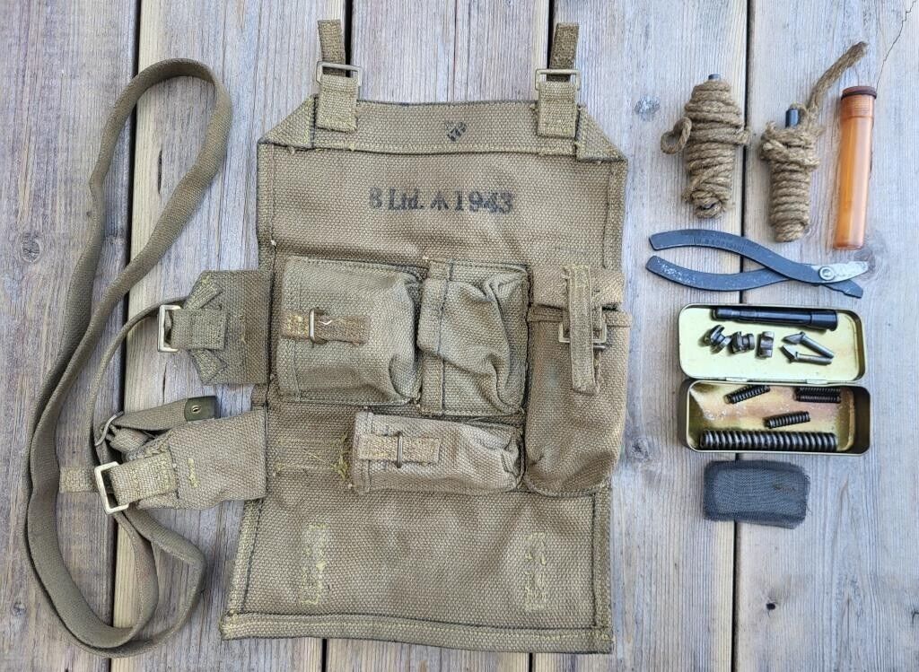 Bren Gun 303 Spare Parts Wallet and Tool Kit 1943
