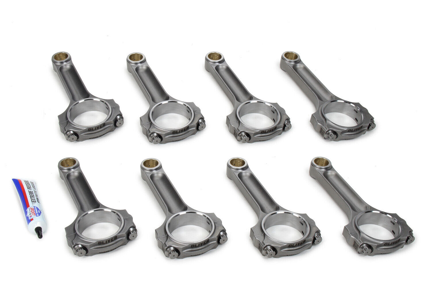 Oliver Rods C6000q4ul8 Sbc Billet Lw Connecting Rods 6.000 W/ 3/8 Bolts