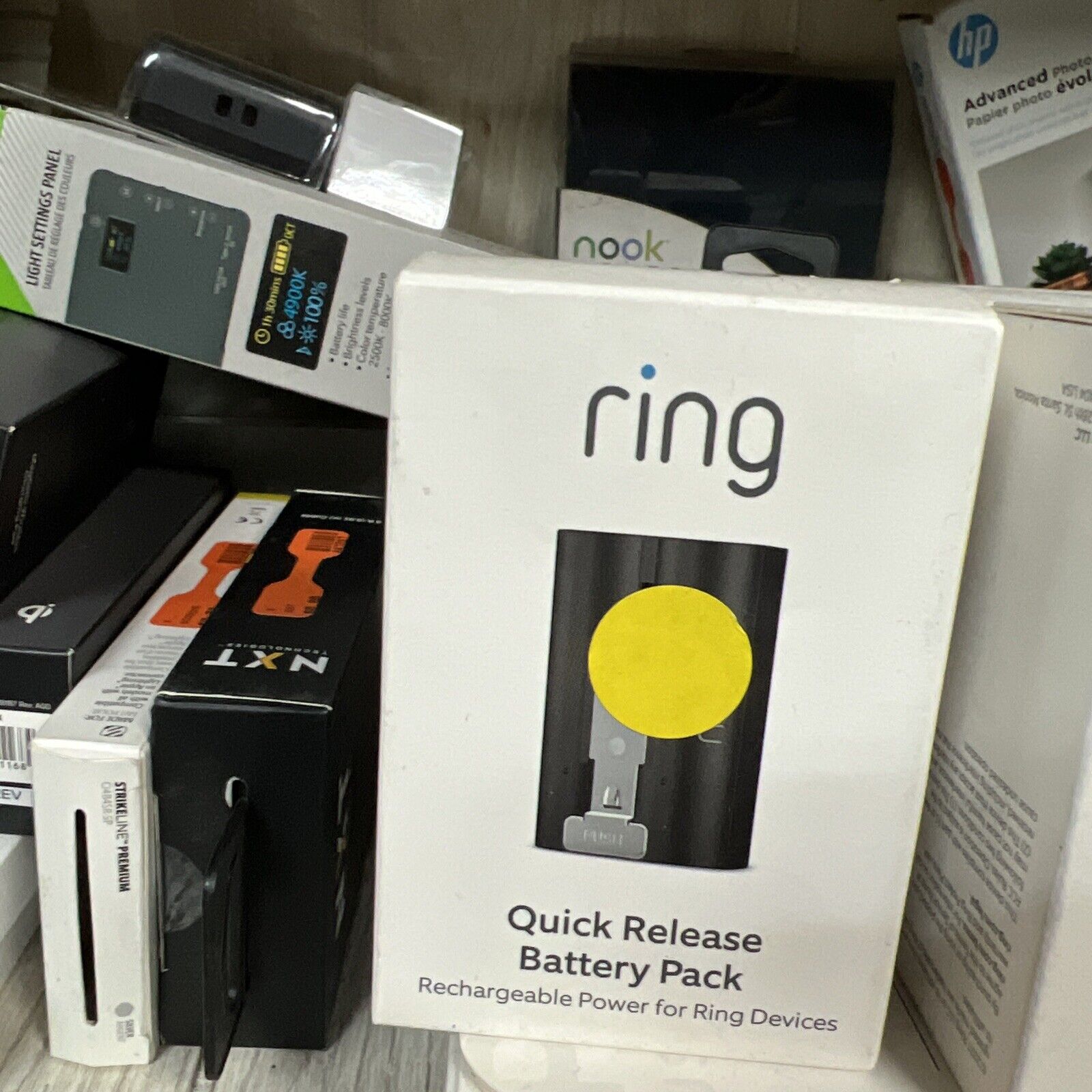 Ring Quick-Release RECHARGEABLE Back Up Battery Pack for compatible Ring Devices