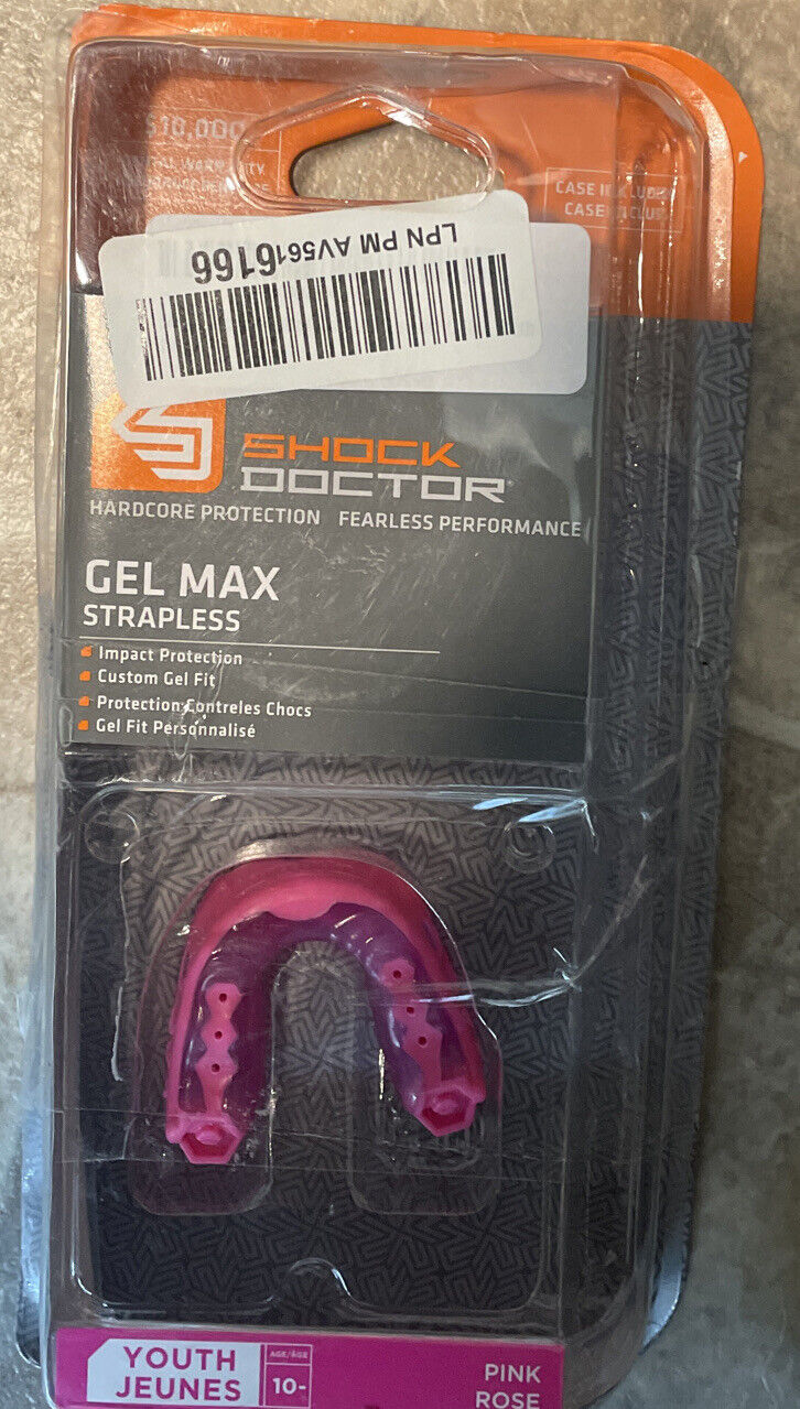 Shock Doctor Gel Max MouthGuard Mens Boys Boxing Rugby Mouth Guards Gum Shield
