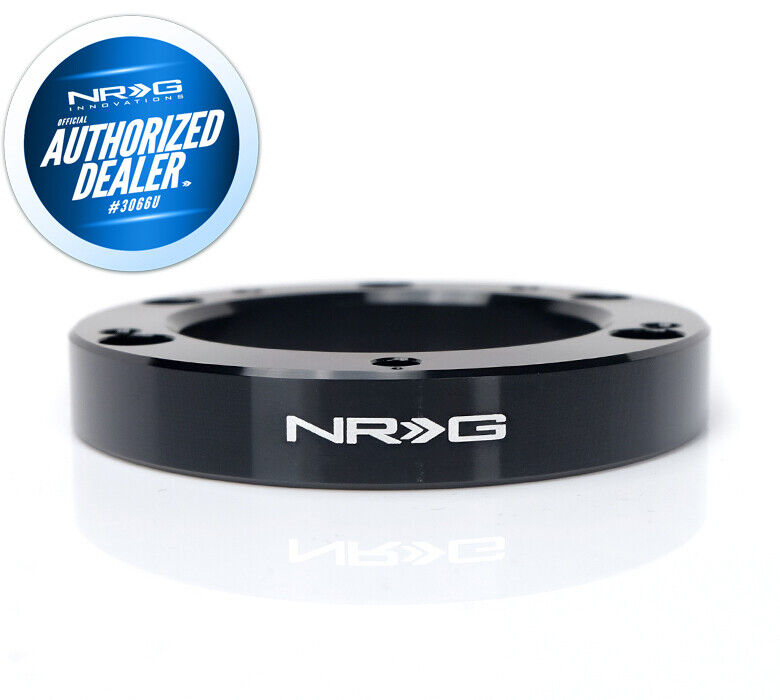 NEW NRG Innovations 6 Hole To 5 Hole Steering Wheel Adapter +HARDWARE SRK-65BK