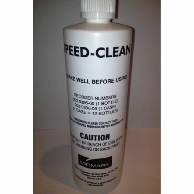 MIDMARK SPEED CLEAN SPEED-CLEAN AUTOCLAVE STERILIZER CLEANER 16 OZ BOTTLE RITTER