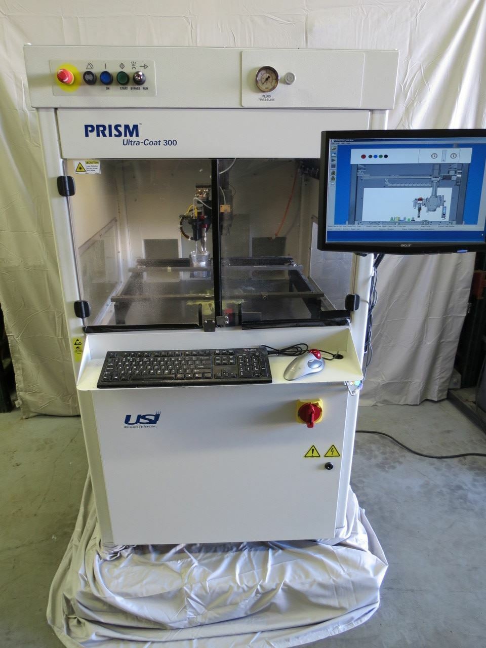 2009 USI Ultrasonic Systems Inc. Prism Ultra-Coat 300 Conformal Coating Machine