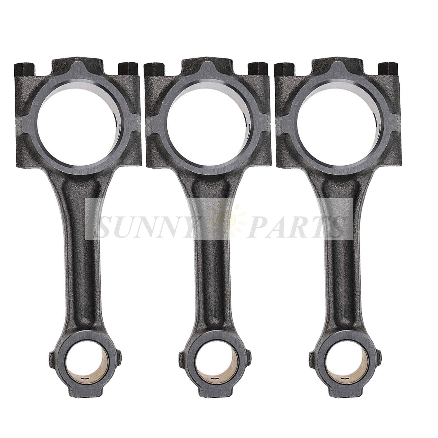 3 x Connecting Rods fits for Kubota D1102 Engine