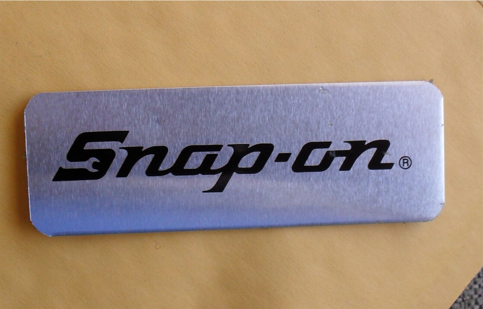Snap on Vise Badges,  Aluninum with a 3M peel off backing OE Wilton