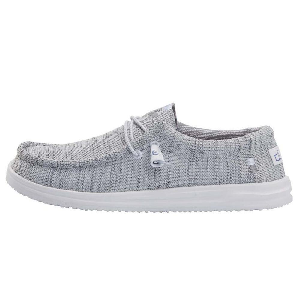 Hey Dude Wally Free - Sox Metal | Men's Shoes | Men's Slip on Loafers | Light We